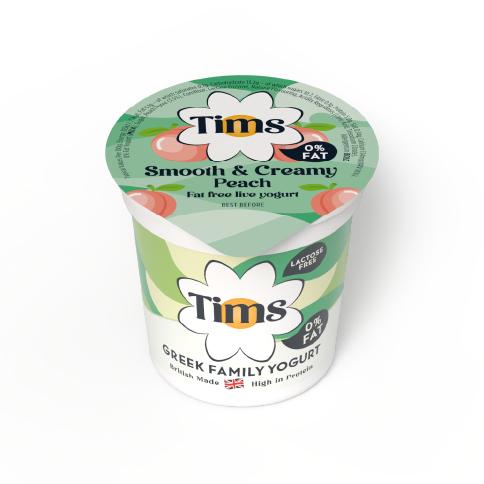 Live 0% Fat Peach Yogurt