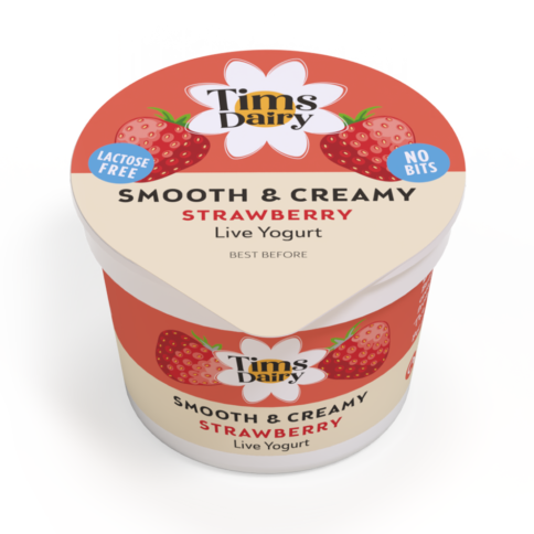 Live 80g Lactose Free Smooth & Creamy Strawberry
